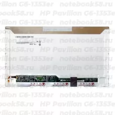 Матрица для ноутбука HP Pavilion G6-1353er (1366x768 HD) TN, 40pin, Глянцевая