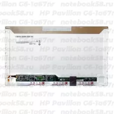 Матрица для ноутбука HP Pavilion G6-1a67nr (1366x768 HD) TN, 40pin, Глянцевая