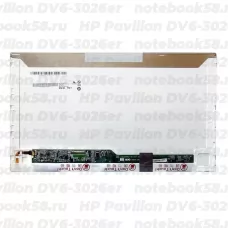 Матрица для ноутбука HP Pavilion DV6-3026er (1366x768 HD) TN, 40pin, Глянцевая