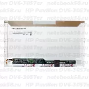 Матрица для ноутбука HP Pavilion DV6-3057er (1366x768 HD) TN, 40pin, Глянцевая