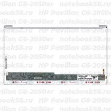 Матрица для ноутбука HP Pavilion G6-2050er (1366x768 HD) TN, 40pin, Глянцевая