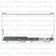 Матрица для ноутбука HP Pavilion G6-2200er (1366x768 HD) TN, 40pin, Глянцевая