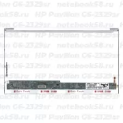 Матрица для ноутбука HP Pavilion G6-2329sr (1366x768 HD) TN, 40pin, Глянцевая