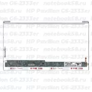 Матрица для ноутбука HP Pavilion G6-2333er (1366x768 HD) TN, 40pin, Глянцевая