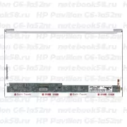 Матрица для ноутбука HP Pavilion G6-1a52nr (1366x768 HD) TN, 40pin, Глянцевая