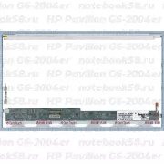 Матрица для ноутбука HP Pavilion G6-2004er (1366x768 HD) TN, 40pin, Глянцевая