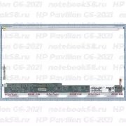 Матрица для ноутбука HP Pavilion G6-2021 (1366x768 HD) TN, 40pin, Глянцевая