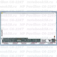 Матрица для ноутбука HP Pavilion G6-2267 (1366x768 HD) TN, 40pin, Глянцевая