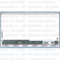 Матрица для ноутбука HP Pavilion G6-2268 (1366x768 HD) TN, 40pin, Глянцевая