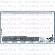 Матрица для ноутбука HP Pavilion G6-1167 (1366x768 HD) TN, 40pin, Глянцевая