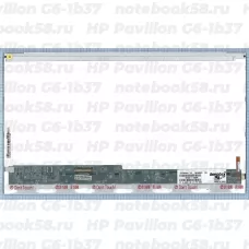 Матрица для ноутбука HP Pavilion G6-1b37 (1366x768 HD) TN, 40pin, Глянцевая