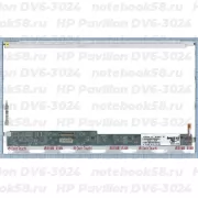 Матрица для ноутбука HP Pavilion DV6-3024 (1366x768 HD) TN, 40pin, Глянцевая