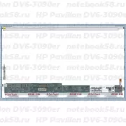 Матрица для ноутбука HP Pavilion DV6-3090er (1366x768 HD) TN, 40pin, Глянцевая