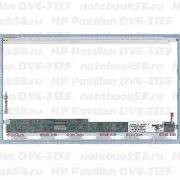 Матрица для ноутбука HP Pavilion DV6-3135 (1366x768 HD) TN, 40pin, Глянцевая