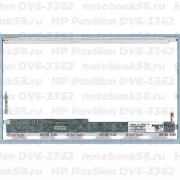 Матрица для ноутбука HP Pavilion DV6-3362 (1366x768 HD) TN, 40pin, Глянцевая