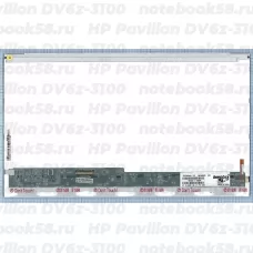 Матрица для ноутбука HP Pavilion DV6z-3100 (1366x768 HD) TN, 40pin, Глянцевая