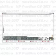 Матрица для ноутбука HP Pavilion G6-2017 (1366x768 HD) TN, 40pin, Глянцевая