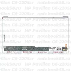 Матрица для ноутбука HP Pavilion G6-2205sr (1366x768 HD) TN, 40pin, Глянцевая