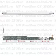 Матрица для ноутбука HP Pavilion G6-2305sr (1366x768 HD) TN, 40pin, Глянцевая