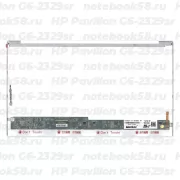 Матрица для ноутбука HP Pavilion G6-2329sr (1366x768 HD) TN, 40pin, Глянцевая