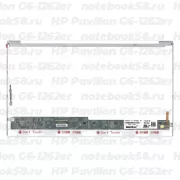 Матрица для ноутбука HP Pavilion G6-1262er (1366x768 HD) TN, 40pin, Глянцевая
