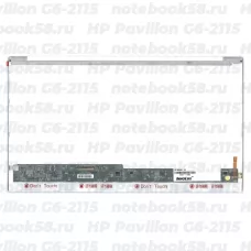 Матрица для ноутбука HP Pavilion G6-2115 (1366x768 HD) TN, 40pin, Глянцевая