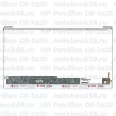 Матрица для ноутбука HP Pavilion G6-1a20 (1366x768 HD) TN, 40pin, Глянцевая