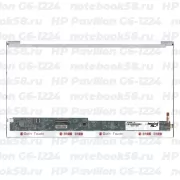 Матрица для ноутбука HP Pavilion G6-1224 (1366x768 HD) TN, 40pin, Глянцевая