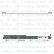 Матрица для ноутбука HP Pavilion G6-1264 (1366x768 HD) TN, 40pin, Глянцевая