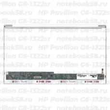Матрица для ноутбука HP Pavilion G6-1322sr (1366x768 HD) TN, 40pin, Глянцевая