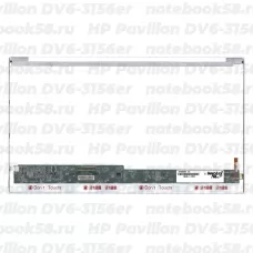 Матрица для ноутбука HP Pavilion DV6-3156er (1366x768 HD) TN, 40pin, Глянцевая