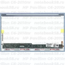 Матрица для ноутбука HP Pavilion G6-2010nr (1366x768 HD) TN, 40pin, Глянцевая