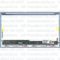 Матрица для ноутбука HP Pavilion G6-2011 (1366x768 HD) TN, 40pin, Глянцевая