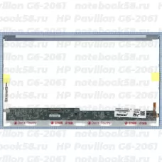 Матрица для ноутбука HP Pavilion G6-2061 (1366x768 HD) TN, 40pin, Глянцевая