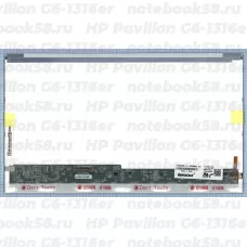 Матрица для ноутбука HP Pavilion G6-1316er (1366x768 HD) TN, 40pin, Глянцевая