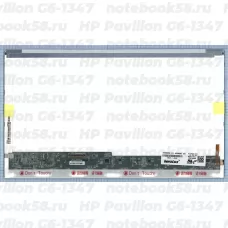 Матрица для ноутбука HP Pavilion G6-1347 (1366x768 HD) TN, 40pin, Глянцевая