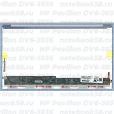 Матрица для ноутбука HP Pavilion DV6-3036 (1366x768 HD) TN, 40pin, Глянцевая