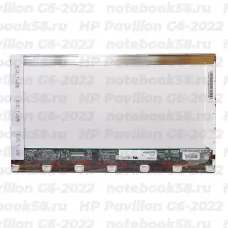 Матрица для ноутбука HP Pavilion G6-2022 (1366x768 HD) TN, 40pin, Глянцевая