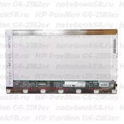 Матрица для ноутбука HP Pavilion G6-2182er (1366x768 HD) TN, 40pin, Глянцевая