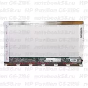 Матрица для ноутбука HP Pavilion G6-2186 (1366x768 HD) TN, 40pin, Глянцевая