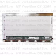 Матрица для ноутбука HP Pavilion G6-2266 (1366x768 HD) TN, 40pin, Глянцевая