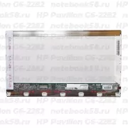 Матрица для ноутбука HP Pavilion G6-2282 (1366x768 HD) TN, 40pin, Глянцевая