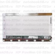 Матрица для ноутбука HP Pavilion G6-1131sr (1366x768 HD) TN, 40pin, Глянцевая