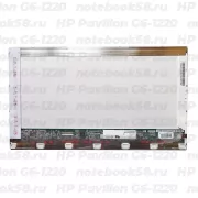 Матрица для ноутбука HP Pavilion G6-1220 (1366x768 HD) TN, 40pin, Глянцевая