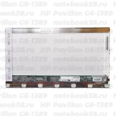 Матрица для ноутбука HP Pavilion G6-1389 (1366x768 HD) TN, 40pin, Глянцевая