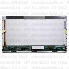 Матрица для ноутбука HP Pavilion G6-1022 (1366x768 HD) TN, 40pin, Глянцевая