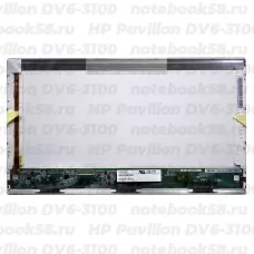 Матрица для ноутбука HP Pavilion DV6-3100 (1366x768 HD) TN, 40pin, Глянцевая