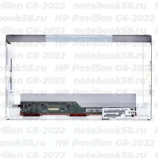 Матрица для ноутбука HP Pavilion G6-2022 (1366x768 HD) TN, 40pin, Глянцевая