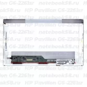 Матрица для ноутбука HP Pavilion G6-2261sr (1366x768 HD) TN, 40pin, Глянцевая