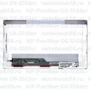 Матрица для ноутбука HP Pavilion G6-1302er (1366x768 HD) TN, 40pin, Глянцевая